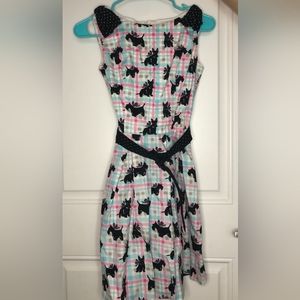 Hell bunny Scottie dog dress